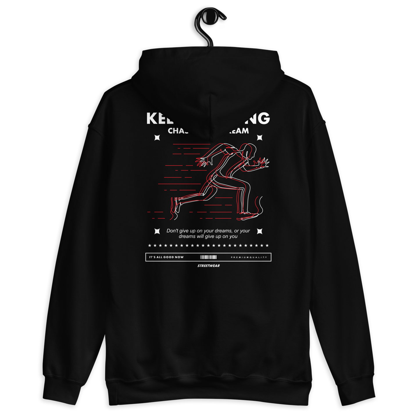 KEEP RUNNING HOODIE