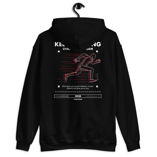 KEEP RUNNING HOODIE