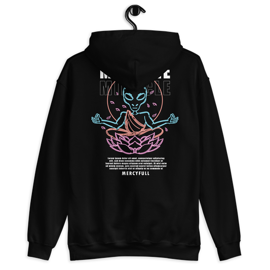 MIRACLE BLACK HOODIE