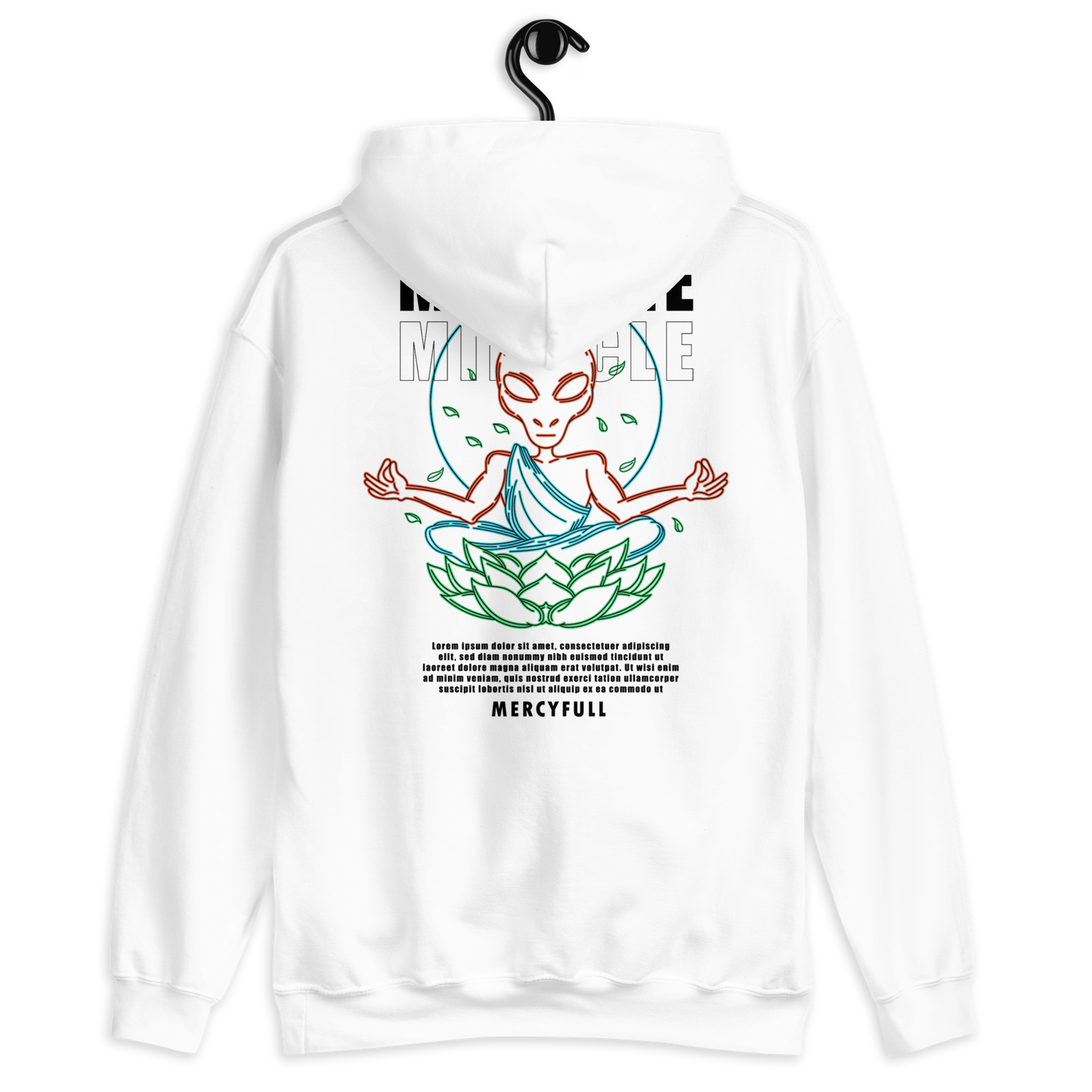 MIRACLE WHITE HOODIE